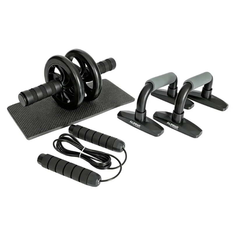 Kit Entrenamiento Funcional 5 Piezas 3 En 1 Alpina Ake-04
