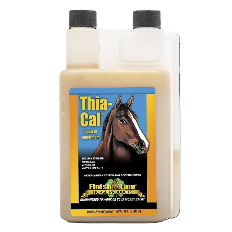 Thia-Cal Liquid B1 Supplement For Horses 32 oz