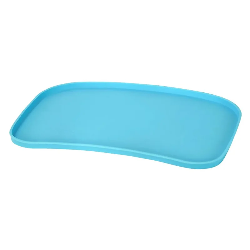 Bandeja Prato de Treinamento em Silicone Azul Acqua Green Sprouts