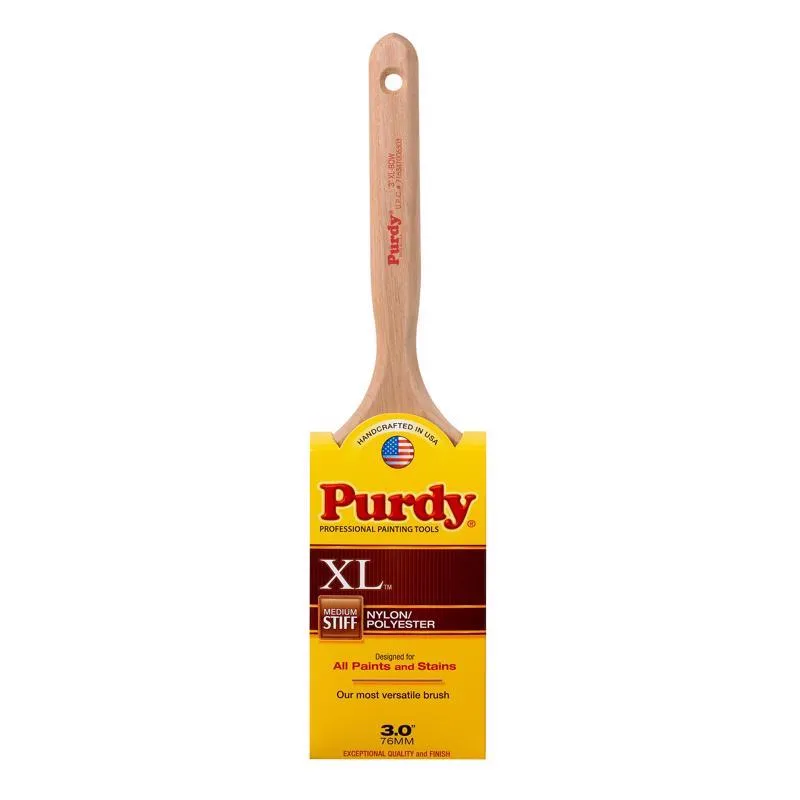 Pincel De Pintura Purdy Xl Bow 7,62 Cm, Médio E Rígido, Acabamento Plano