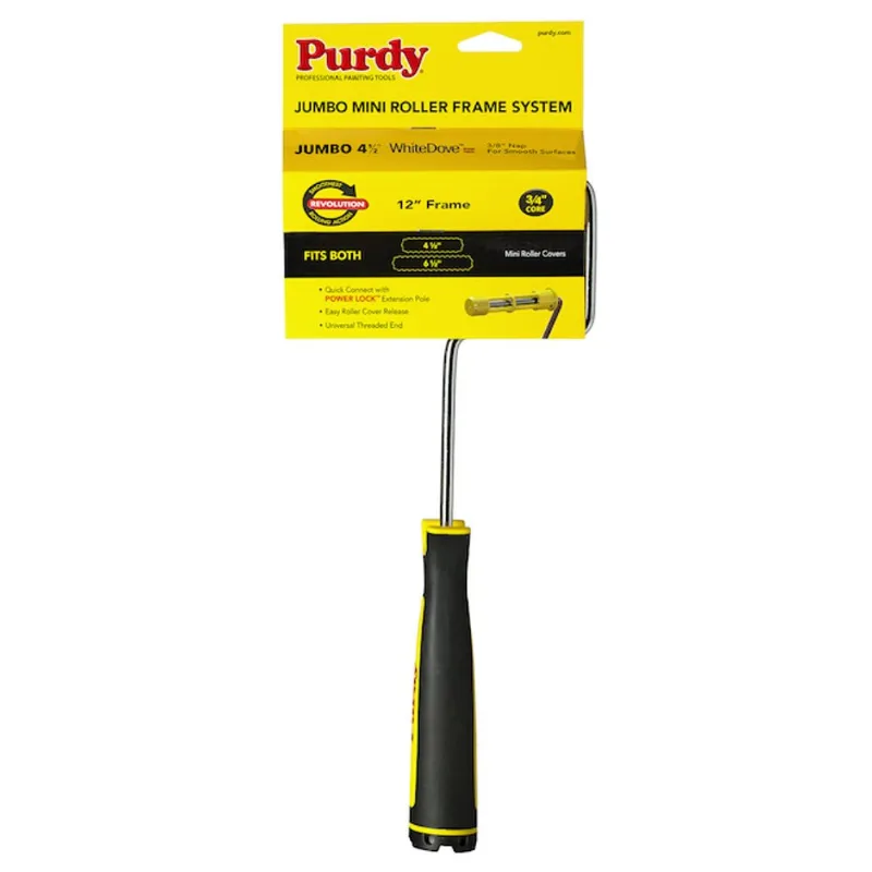 Mini Jumbo 5.25-in Adjustable Plastic Paint Roller Frame