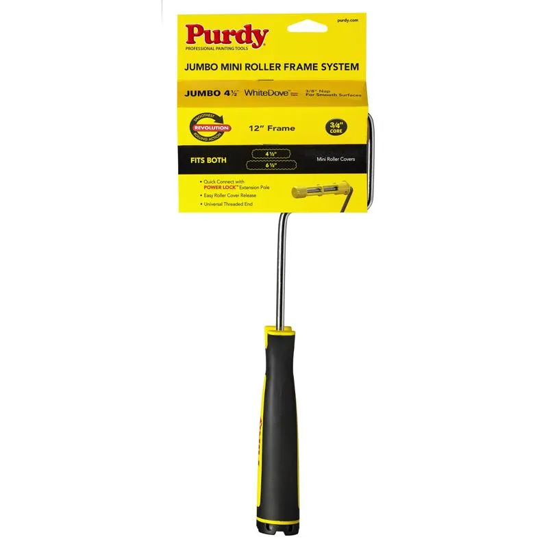 Estrutura E Tampa Do Rolo De Pintura Purdy Revolution Jumbo Mini