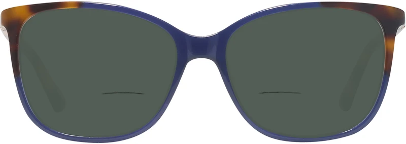 Kate Spade Karlyn Bifocal Reading Sunglasses Blue Tortoise / + 1.25