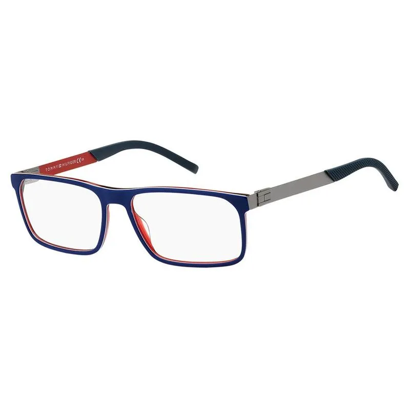 Armação para Óculos Tommy Hilfiger TH 1829 PJP / 57 - Azul