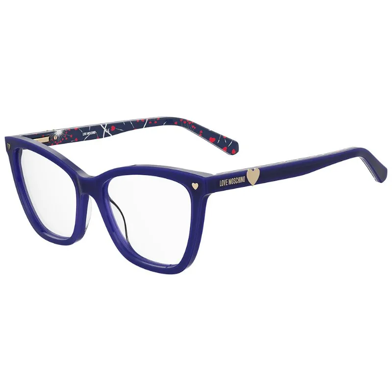 Armação De Óculos Moschino Love - Mol593 Pjp - Azul 54