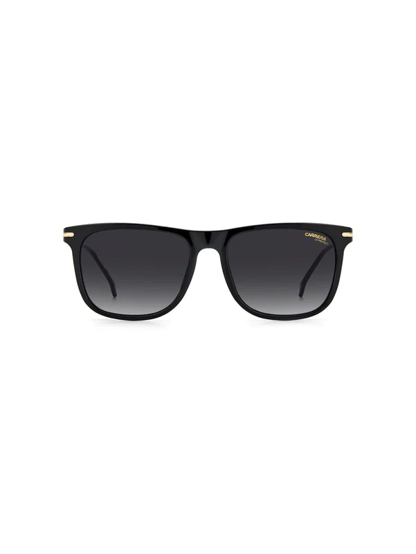 276/S Rimmed Rectangle Sunglasses - Black