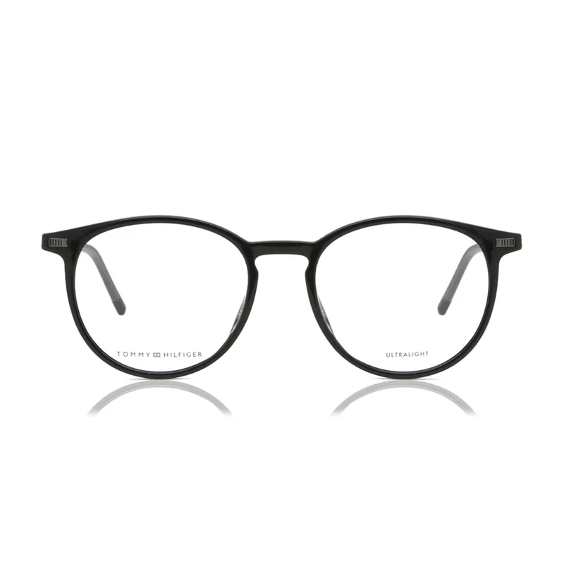 Armação para Óculos de Grau Unissex Tommy Hilfiger TH 2021 Preto
