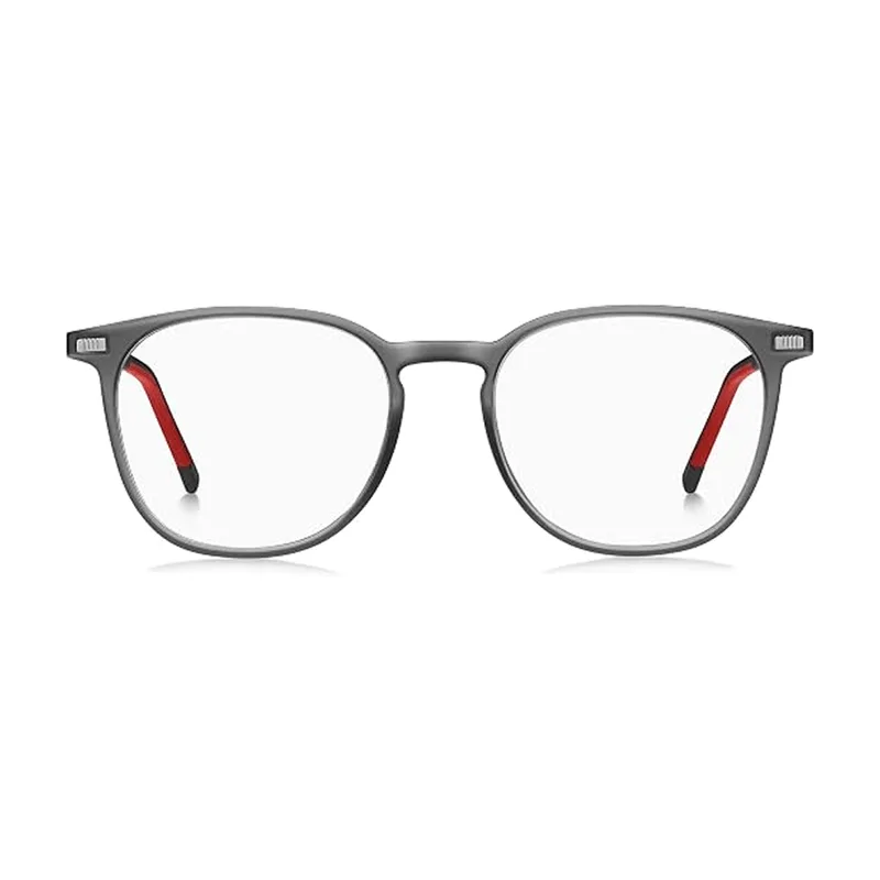 Armação para Óculos de Grau Masculina Tommy Hilfiger TH 2022 Cinza fosco