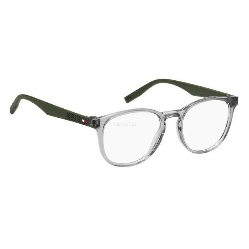 Óculos Tommy Hilfiger Th 2026 Kb7 Redondo Kid Cinza