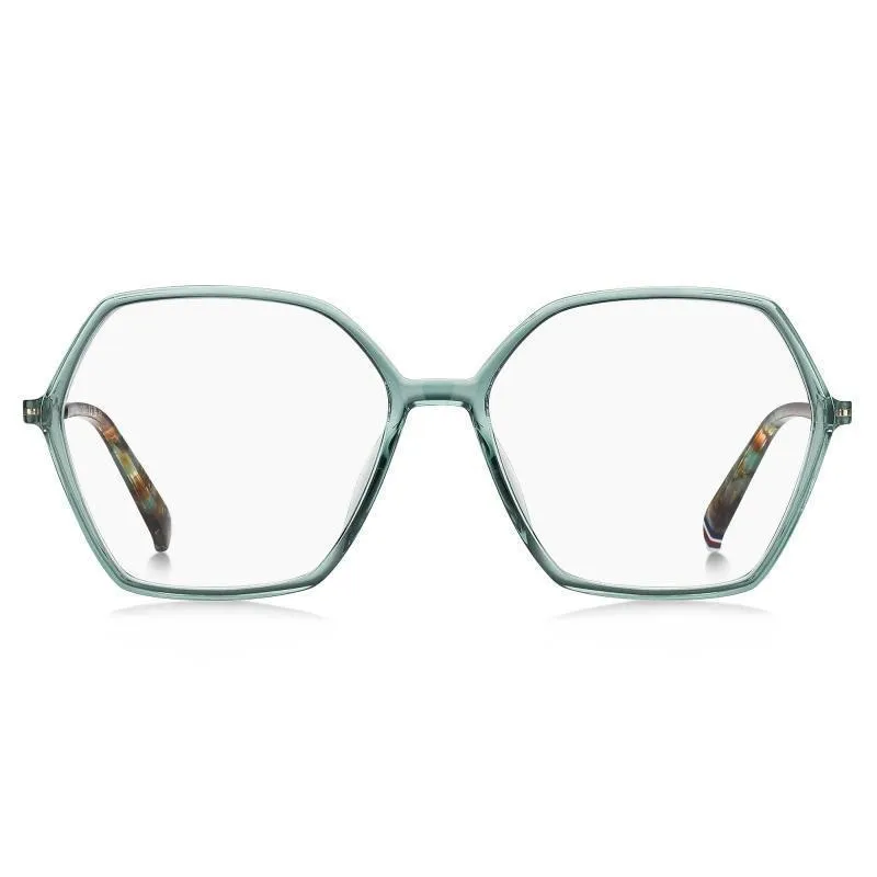 Óculos Tommy Hilfiger Verde Translúcido Feminino 55mm