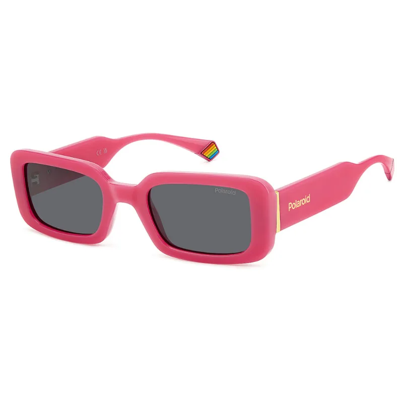 Óculos De Sol Polaroid Pld 6208/s/x Mu1 - Rosa 52