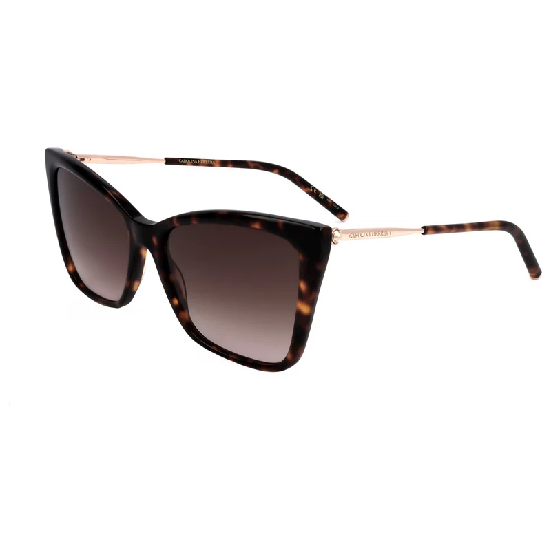 Carolina Herrera Women's 57mm Brown Sunglasses HER0180-S-2IK-57 havana gold