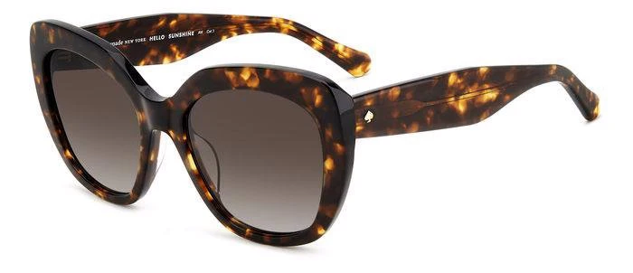 KATE SPADE WINSLET/G/S 55mm / 86HA - 086HA HVN / HA BROWN SHADED