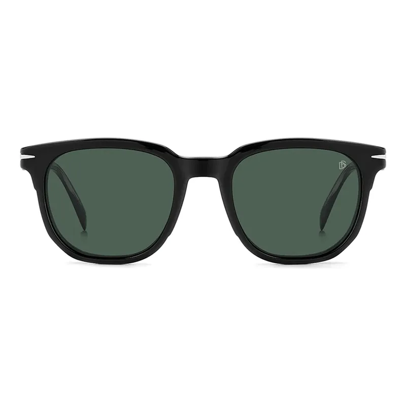 Óculos de Sol David Beckham 7120/C Masculino Quadrado Acetato Havana