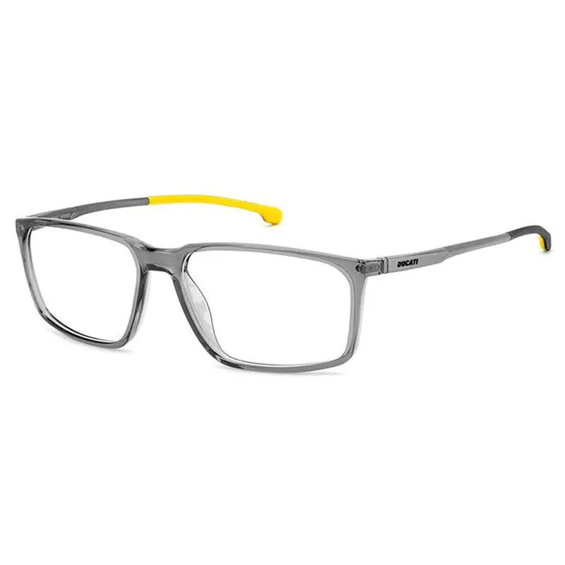 Armação de Óculos de Grau Masculino Carrera Ducati Carduc 41 54C Cor Cinza Armação de Óculos de Grau Masculino Carrera Ducati Carduc 41 54C Cor Cin