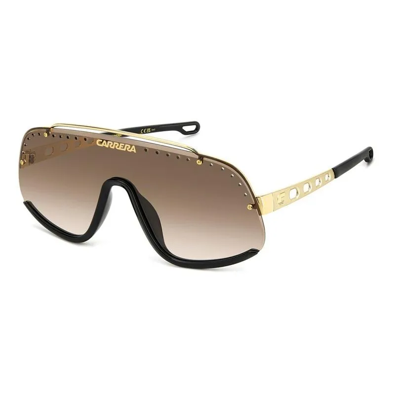 Óculos Sol Unissex Carrera Flaglab 16 Fg4 99- Preto/marrom