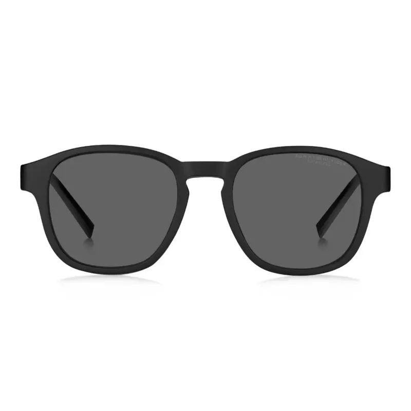 Óculos de Sol Tommy Hilfiger 2085/C Unissex Quadrado Acetato Preto