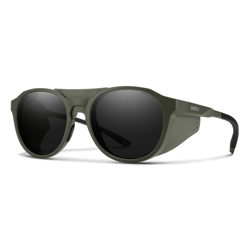 Smith Venture Sunglasses Matte Moss / ChromaPop Polarized Black