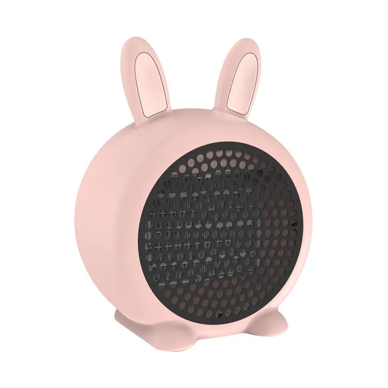 Aquecedor Elétrico De Ambiente Mini Rabbit Design 800w