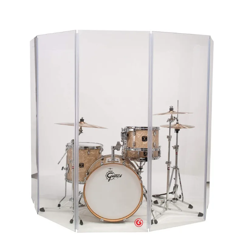 Aquário Acústico Para Bateria Em Acrílico Gibraltar GDS-5