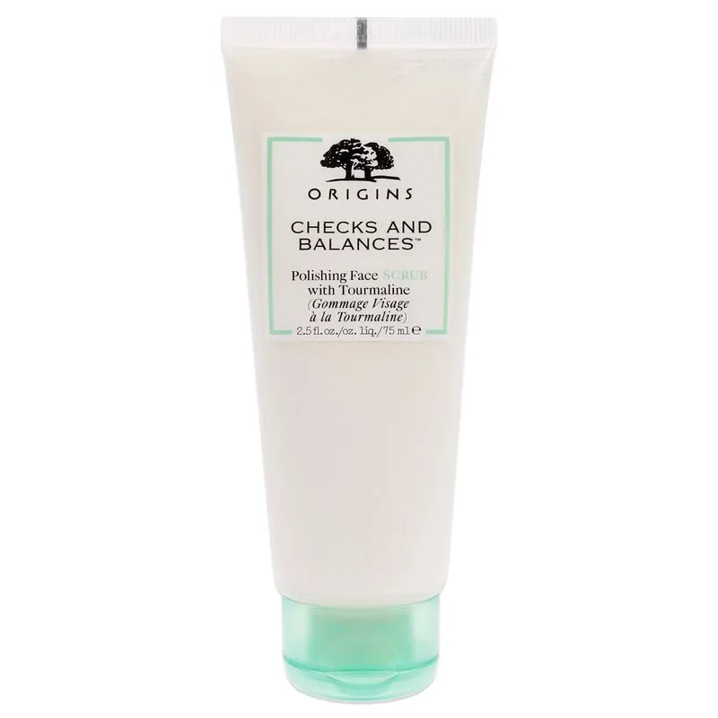 Face Scrub Origins: Verificações E Contrapesos Para Uso Unissex De 75 Ml
