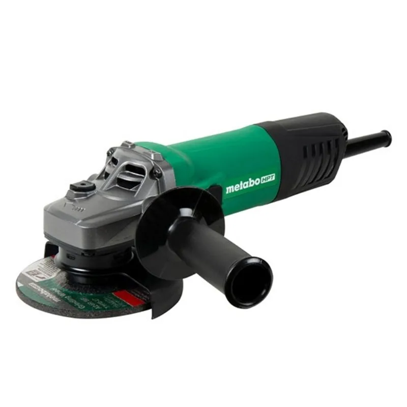 MetaboHPT 4-1/2-in 10.5-Amp Sliding Switch Corded Angle Grinder
