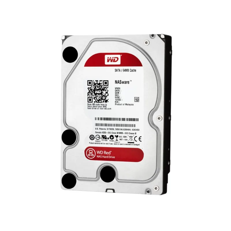 Hd Interno Western Digital Red Nas 2Tb 3.5 Sata 6Gbs 5.4K