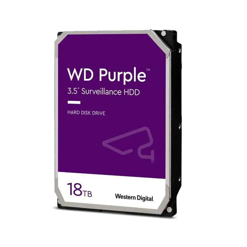Hd Interno Western Digital 18tb Wd Purple Sata 3 7200rpm 512mb - Wd180purz 3578
