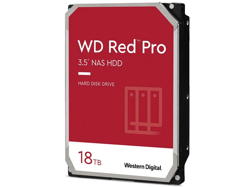 WD Red Pro 18TB 7200RPM WD181KFGX SATA 6GB/s 3.5" NAS Hard Drive Centre Com