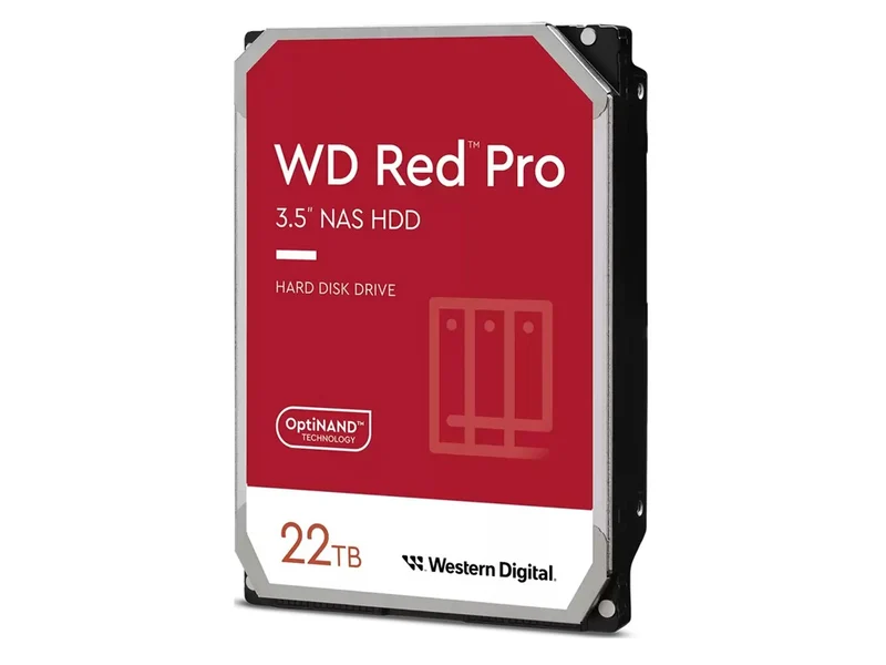 WD Red Pro 22TB 7200RPM WD221KFGX SATA 6GB/s 3.5" NAS Hard Disk Drive Centre Com
