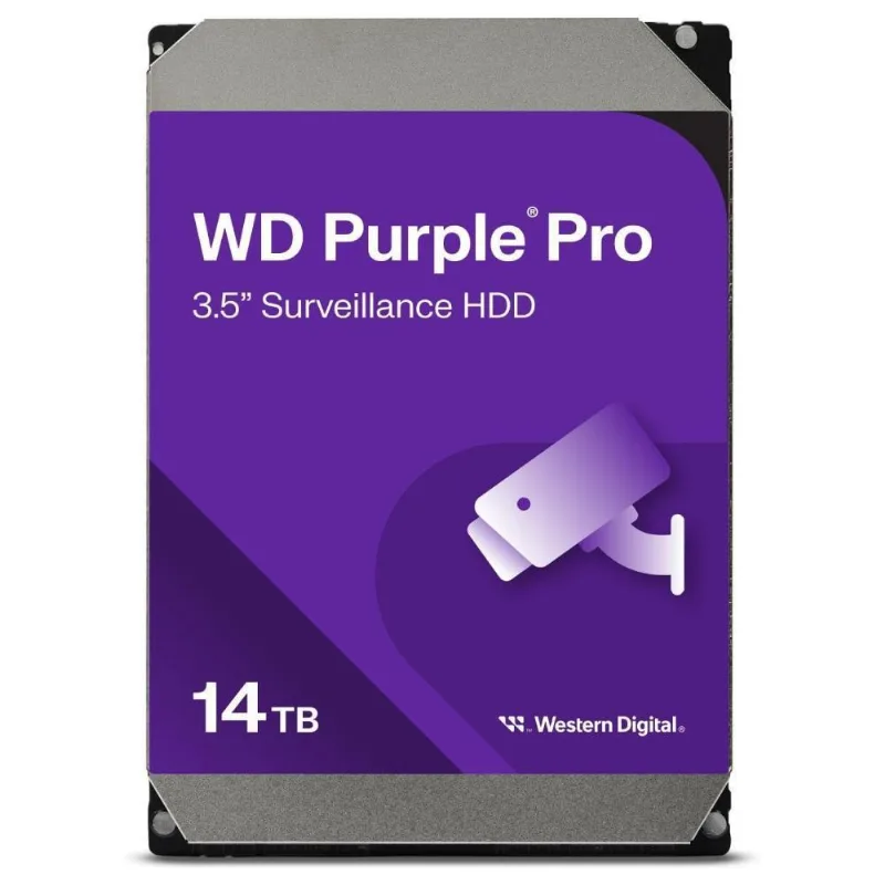 Hdd Western Digital Surveillance Purple Pro 14Tb Wd142Purp