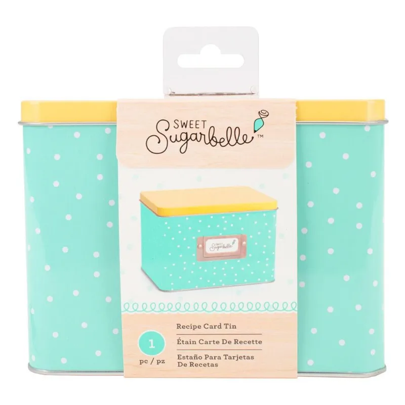 Caixa Para Cartões De Receitas - Sweet Sugarbelle