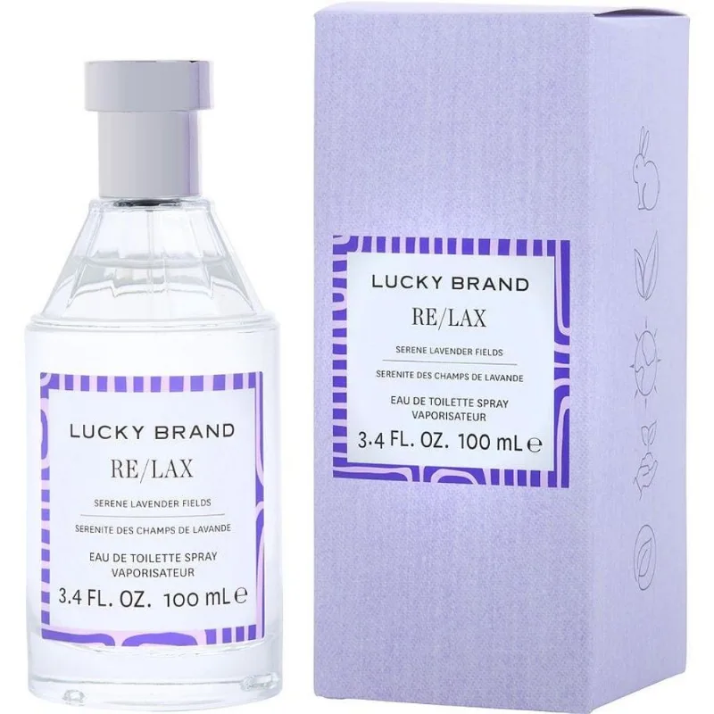 Perfume Feminino Lucky Brand Re/lax Edt Spray 100 Ml