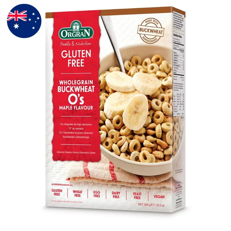Cereal Trigo Sarraceno Maple Orgran 300 g