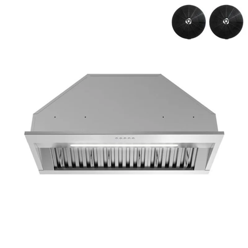 Streamline Genoa 34-in Stainless Steel Convertible 350CFM Range Hood