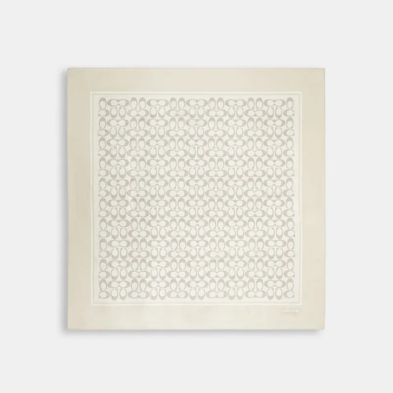 Lenço Vintage Signature Off White
