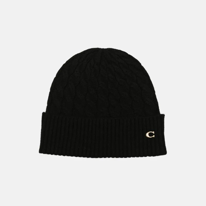 Gorro Reversível Coach Preto