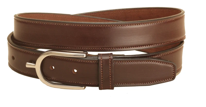 Tory Leather 1 1/4" Stainless Steel Spur Buckle Belt Havana / 36