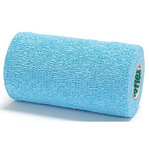 Co-Flex Bandage Light Blue / 4" x 5 yards
