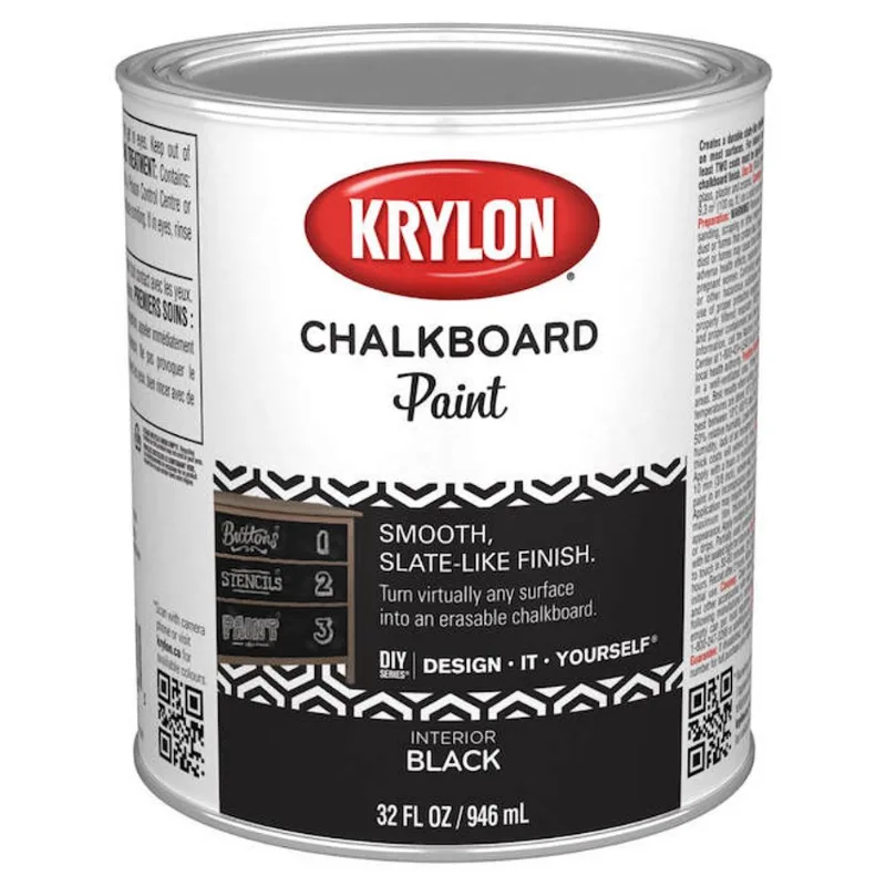 Krylon 946-ml Black Chalkboard Interior Paint