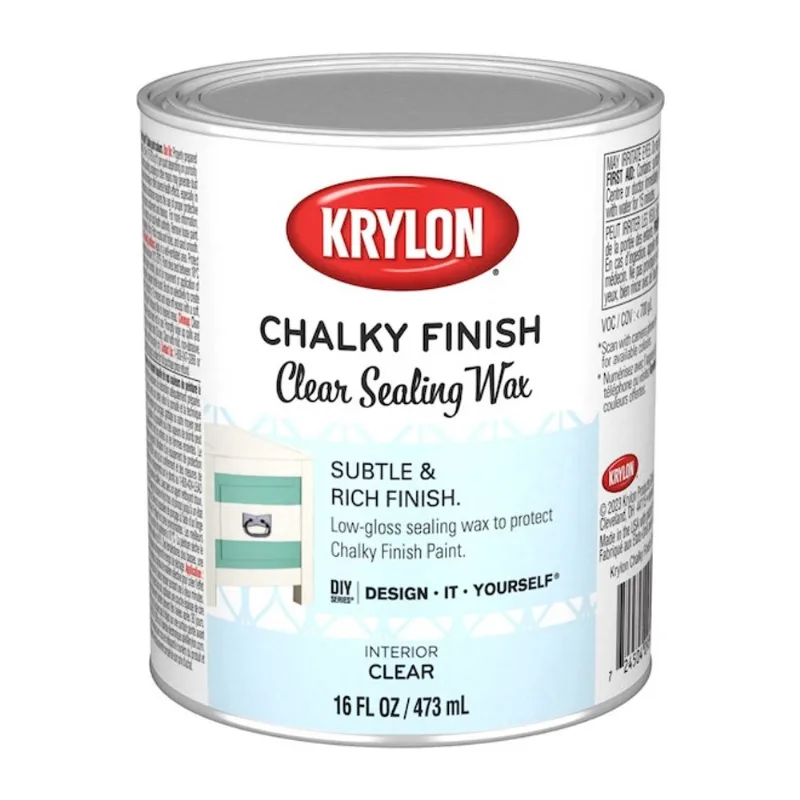 Krylon Chalky Clear Sealing Wax 473-ml
