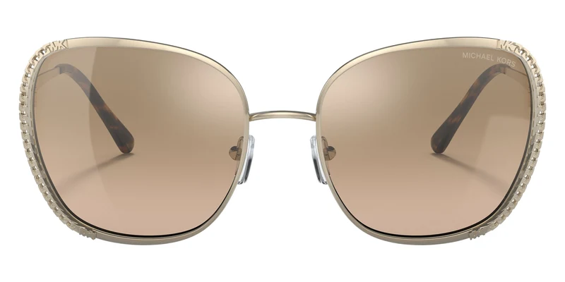 MICHAEL KORS - MK1090 Amsterdam Light Gold / Silver Khaki Flash Mirrored 10148Z / 59-19-145