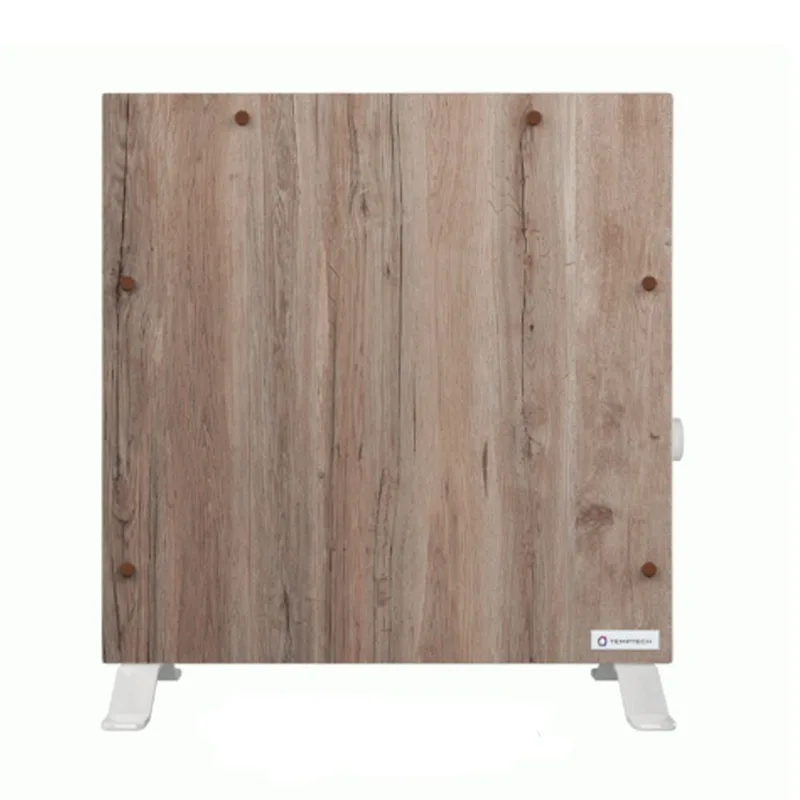 Calefactor Eléctrico Temptech 1400 Watts Madera Veteada