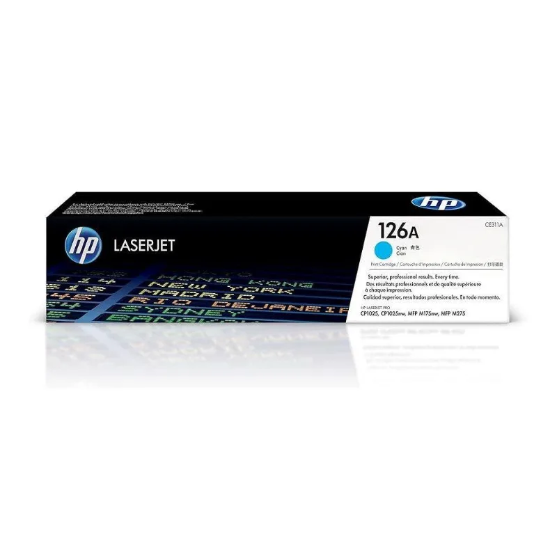 Toner Original Hp 126a Ciano Ce311a Laserjet