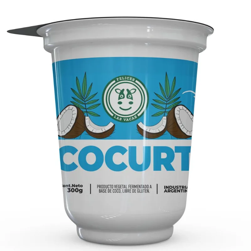 Yogur de coco Cocurt Felices las Vacas 300 grs