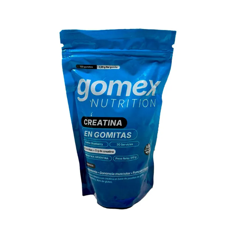 Creatina En Gomitas Gomex Blueberry 510gr