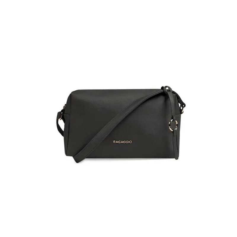 Bolsa Transversal MiniBag New Saffiano Preta U / Preto