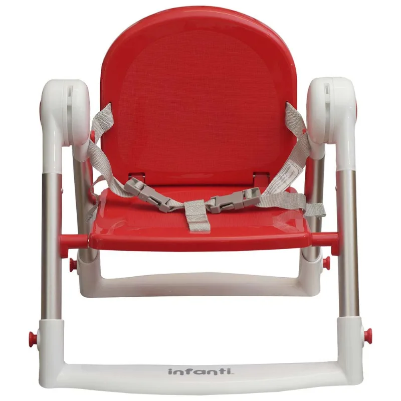 Silla de Comer para Bebé INFANTI Booster Easy Go Rojo