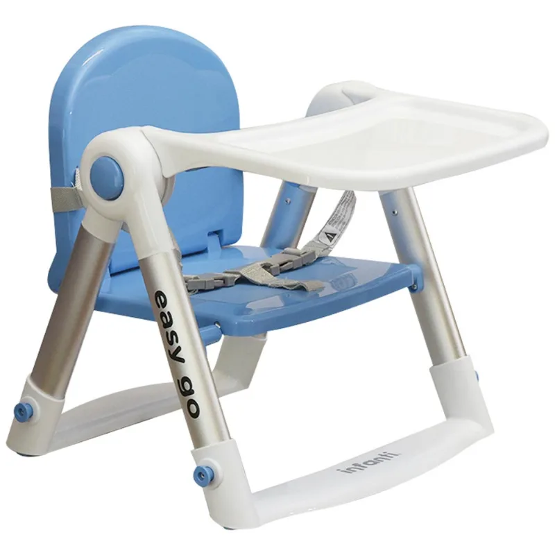 Silla de Comer para Bebé INFANTI Booster Easy Go Azul