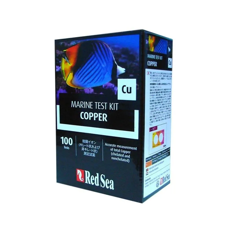 Teste Cobre Red Sea Copper (cu)